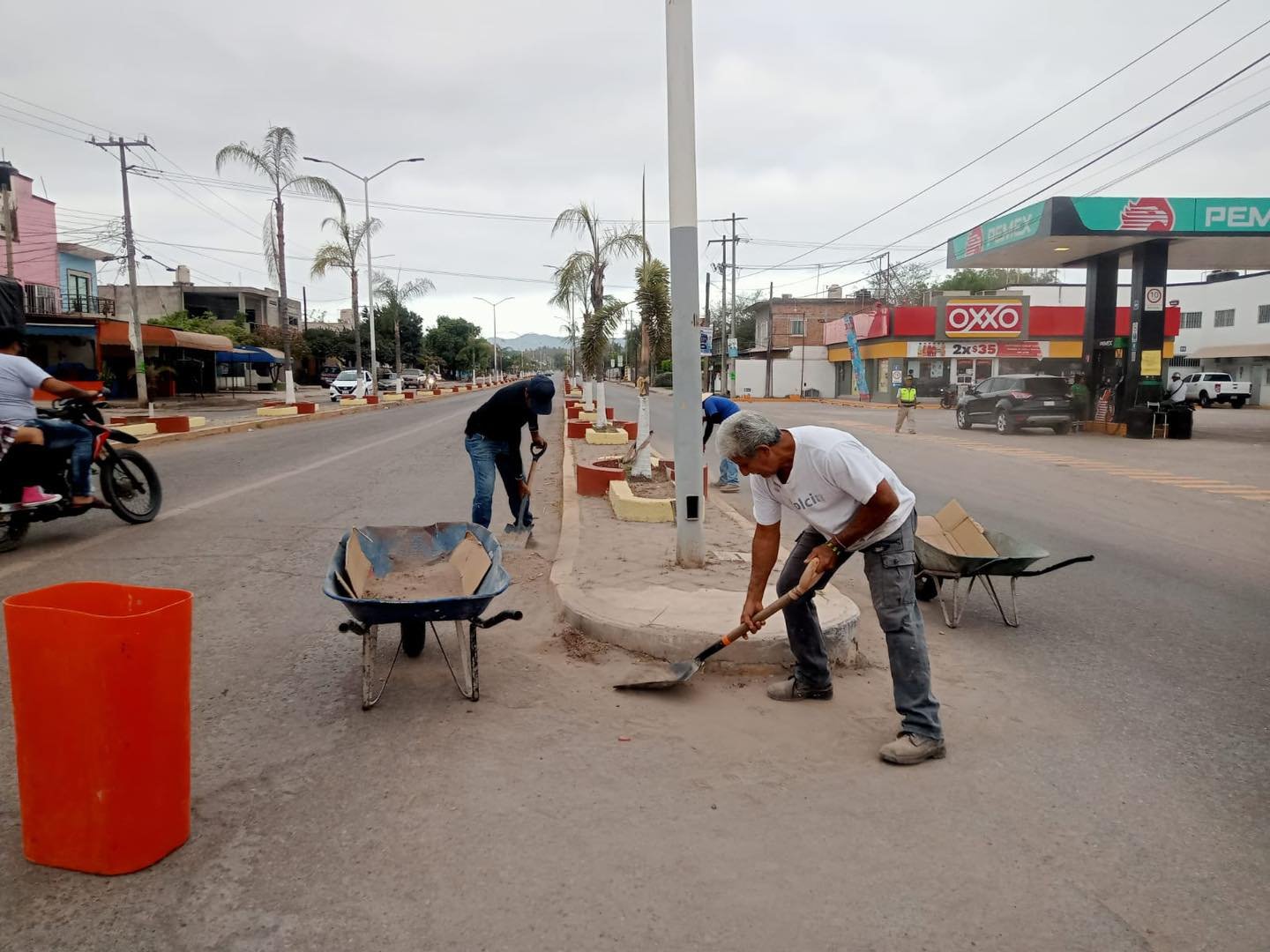 Imagen de Limpieza y rehabilitación de Boulevard de Ruiz, Nayarit.