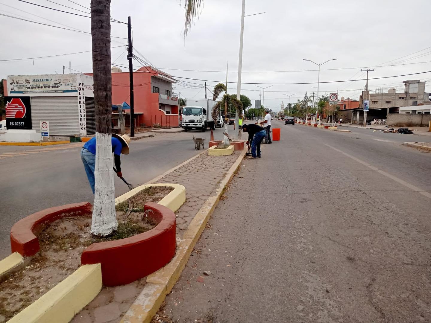 Imagen de Limpieza y rehabilitación de Boulevard de Ruiz, Nayarit.